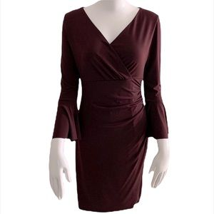 New York & Company Dress with Side Ruching